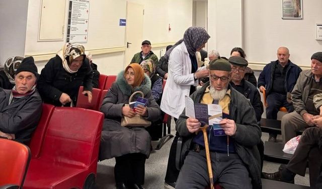 Sinop'ta vatandaşlara 'sağlık okuryazarlığı' anlatıldı