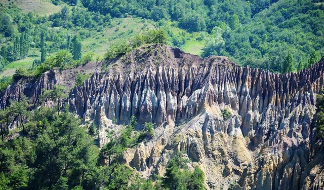 Tokat'taki Dilim Kayalar Tabiat Anıtı olarak tescillendi