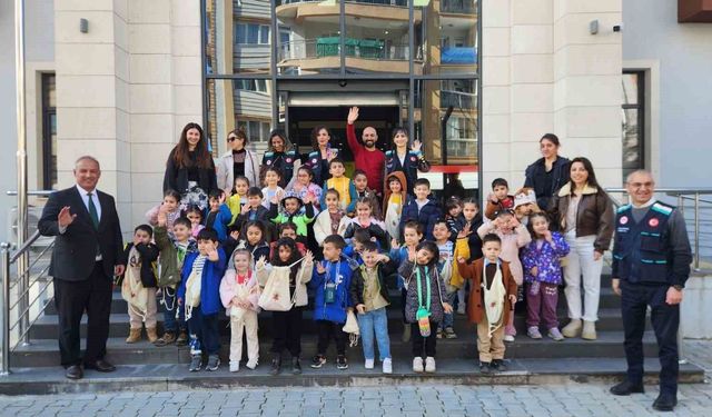 Tunceli'de miniklere sıfır atık dersi