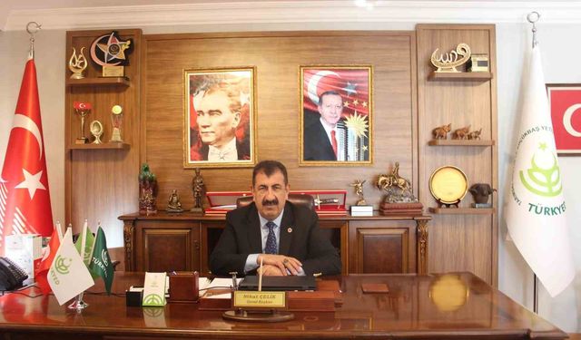 TÜRKYED Genel Başkanı Çelik: 'Hayvan sayımızdaki yüzde 5,4'lük artış memnuniyet vericidir'
