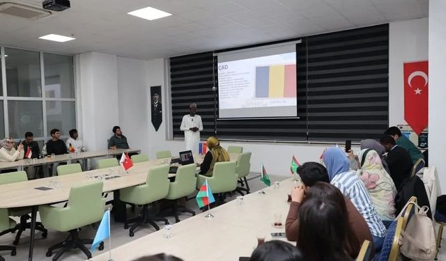 Uluslararası öğrencilerden 'Benim Ülkem, Benim Kültürüm' etkinliği