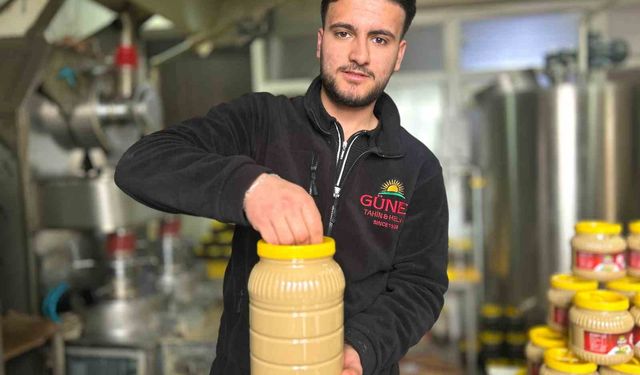 Van'da Ramazan öncesi tahin üretimi zirve yaptı