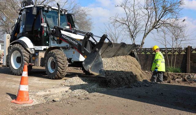 Yenilenen 6 bin 400 metrelik hat sayesinde su kayıpları son buldu