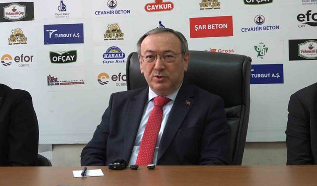 Yusuf Ziya Alim: '2025 yılında 160 bin ton da kuru çay olarak üretim yapıldı'