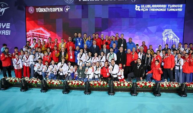 13. Uluslararası Türkiye Açık Taekwondo Turnuvası başladı