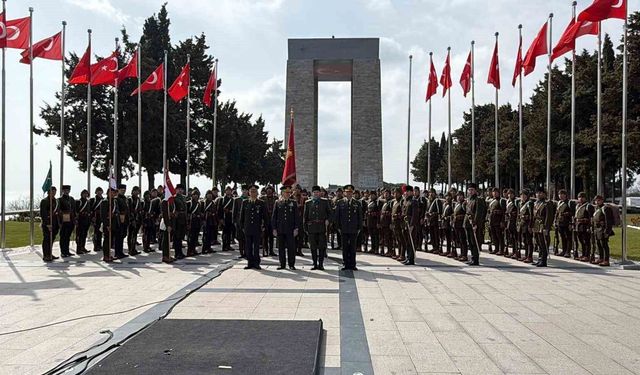 57. Alay Gelibolu'da tekrar kuruldu