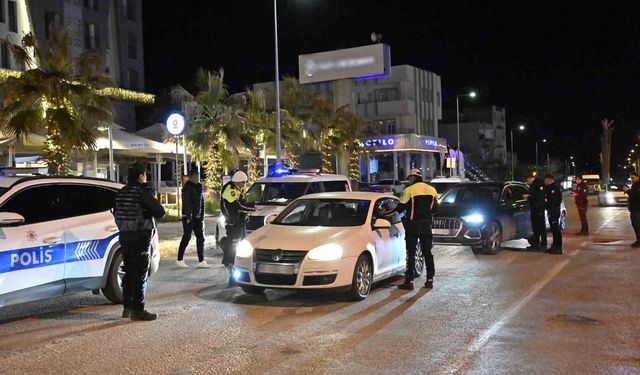 Adıyaman'da, 2 bin 305 kişinin kimliği kontrol edildi