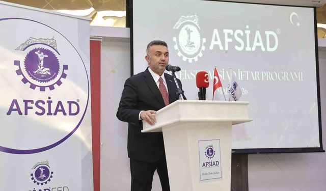 AFSİAD üyeleri iftarda bir araya geldi