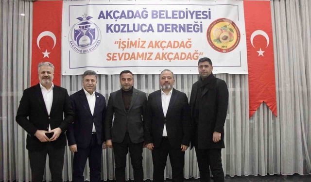 Akçadağ Kozluca Derneği'nden iftar programı