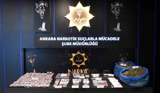 Ankara'da uyuşturucu operasyonu: 29 kişi tutuklandı
