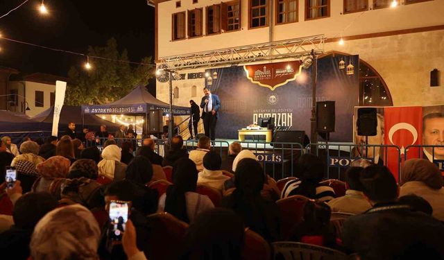 Antakya'da Ramazan etkinlik alanı yoğun ilgi görüyor