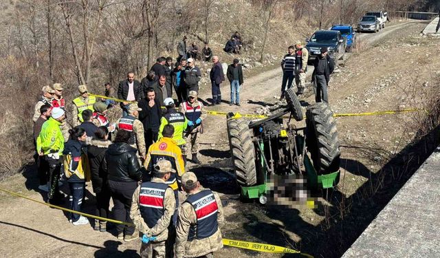 Ardahan'da traktör kazası; 1 ölü