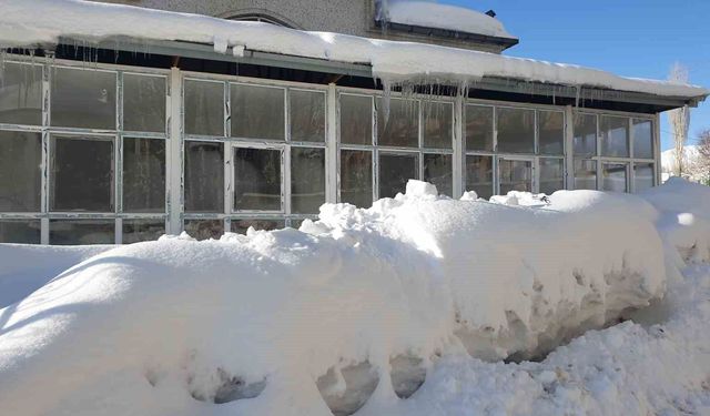 Başkale'de kar yağışı ve dondurucu soğuklar