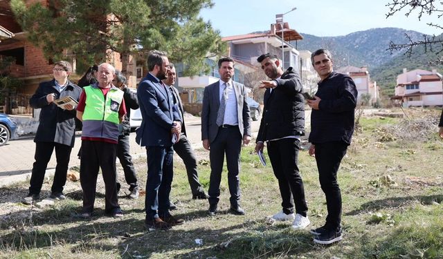 Başkan Tatık, Tavas'a değer katan projeleri sahada inceledi