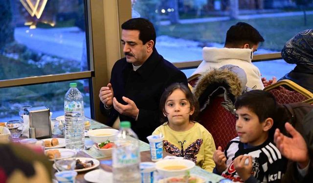 Battalgazi'de yetim çocuklarla iftar buluşması