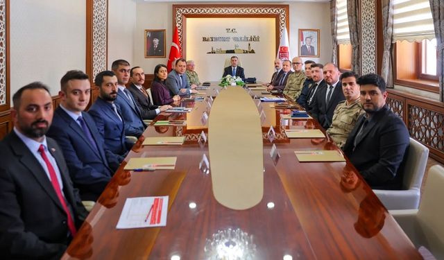Bayburt'ta asayiş ve güvenlik uygulamaları değerlendirildi