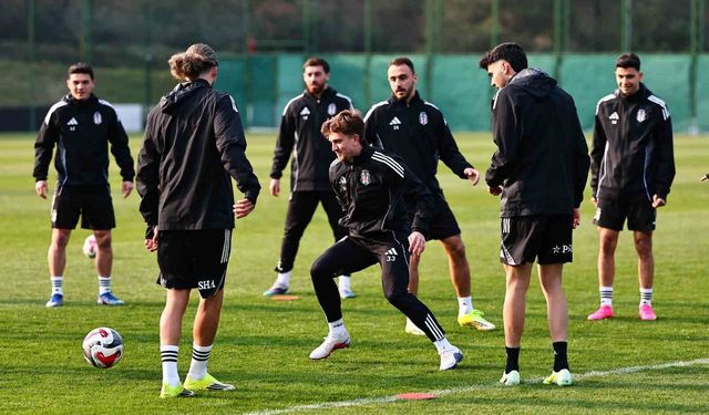 Beşiktaş, Galatasaray maçı hazırlıklarını tamamladı