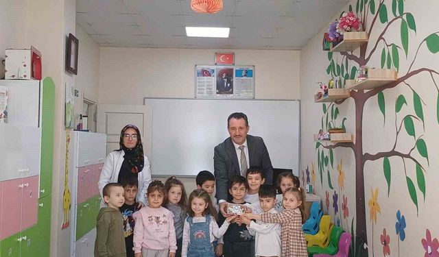 Bilecikli miniklerden Filistinli kardeşlerine yardım eli