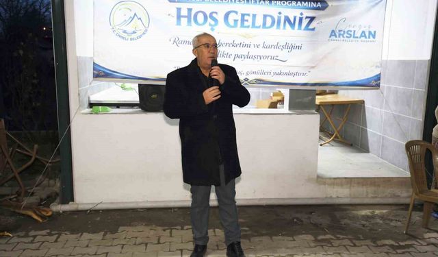 Çameli Belediyesi gönülleri iftar sofrasında buluşturmaya devam ediyor