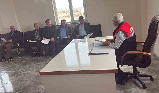 Çiftçilere bitki koruma eğitimi verildi