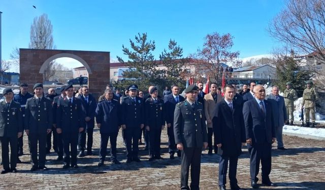 Çıldırda 18 Mart şehitleri anma ve Çanakkale Deniz Zaferi yıldönümü etkinliği