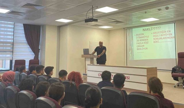 Çine'de sağlık personeline organ bağışı eğitimi