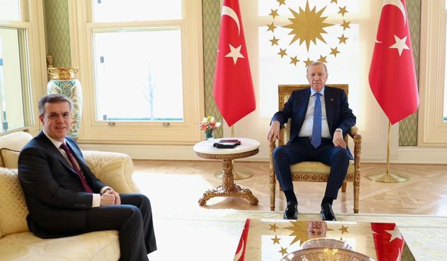 Cumhurbaşkanı Erdoğan, İhlas Holding Yönetim Kurulu Başkanı Ören'i kabul etti