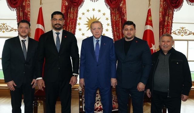 Cumhurbaşkanı Erdoğan, Taha Akgül'ü kabul etti