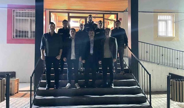 Dicle Kaymakamı Atış, polislerle iftarda bir araya geldi