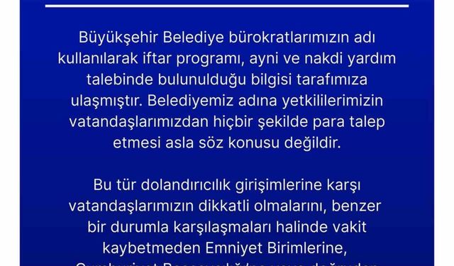 Dolandırıcılar yöntem değiştirdi