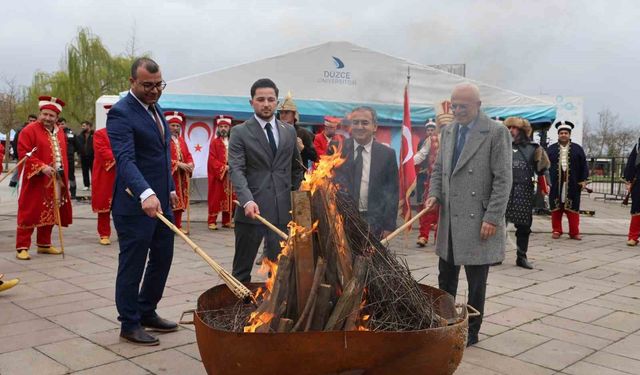 Düzce Üniversitesi'nde Nevruz Bayramı coşkusu
