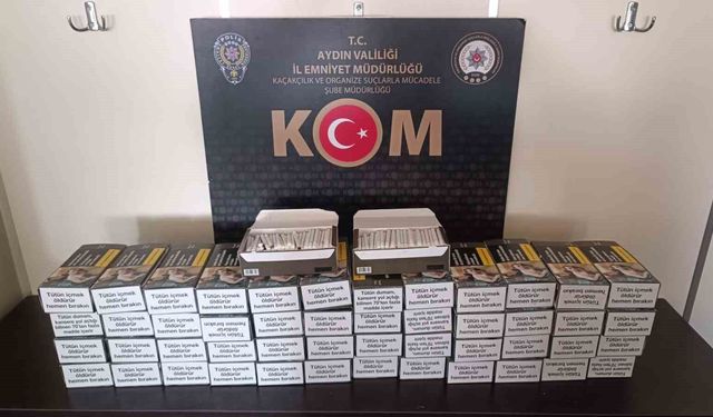 Efeler'de 4 işyerine kaçakçılık baskını