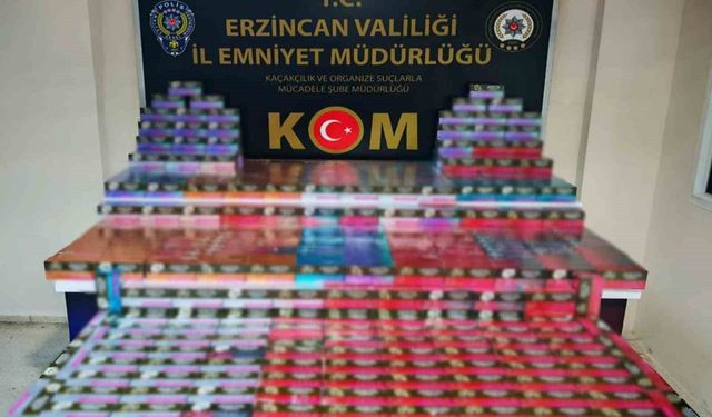 Erzincan'da kaçakçılık operasyonunda 6 zanlı yakalandı