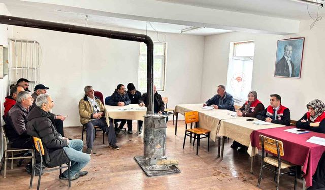 Erzincan'da üreticilerle sahada buluşma