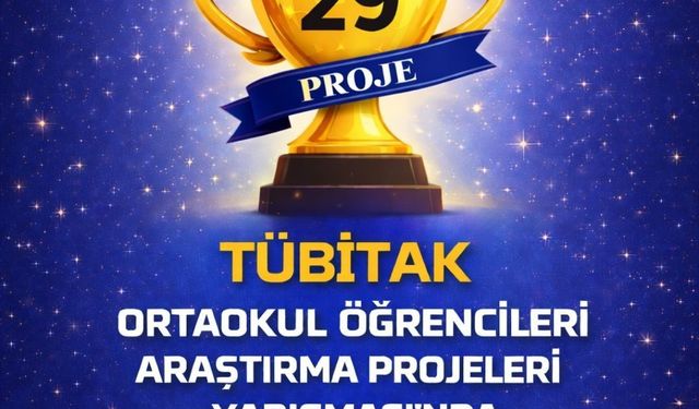 Erzurum, TÜBİTAK ortaokul proje yarışmasında bölge birincisi oldu