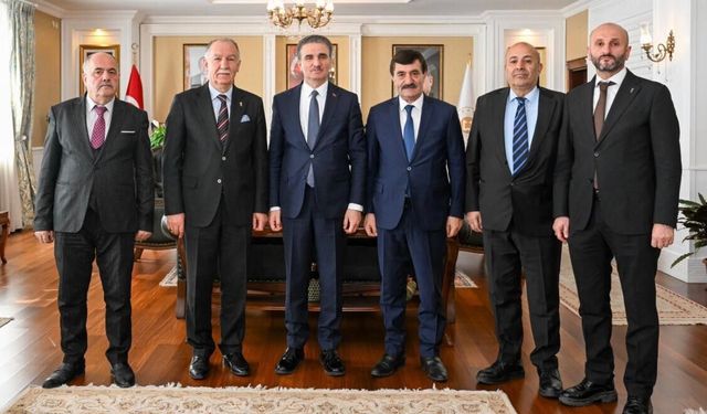 ESOB'dan Vali Aydın Baruş'a hayırlı olsun ziyareti