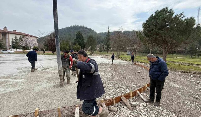 Fatih Mahallesi'nde tema park inşası başladı