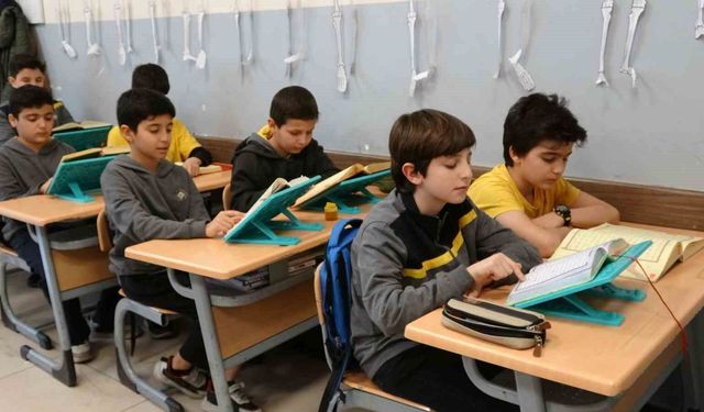 Gaziantep'te Ramazan'ın manevi iklimi okullarda yaşatılıyor