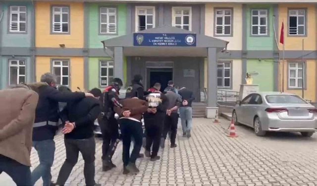 Hatay'da bir haftada; 9 faili meçhul olay aydınlatıldı, 11 tutuklama