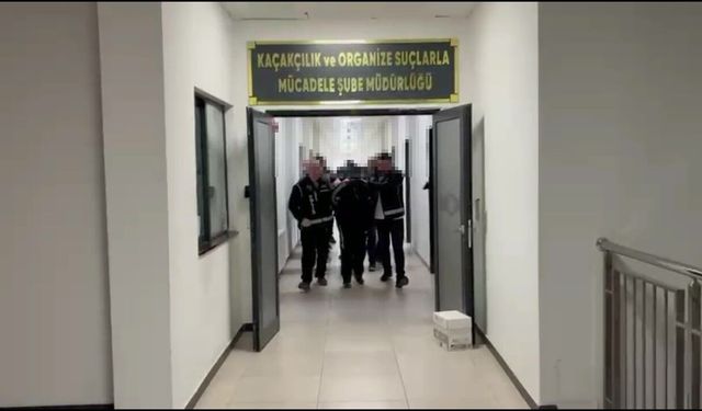 İş yeri sahibini ölümle tehdit eden suç örgütüne yönelik operasyonda 7 kişi tutuklandı
