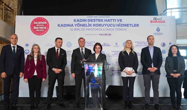 İstanbul'daki belediyeler kadınlar için güçlerini birleştirdi: Başkan Köymen protokole imza attı