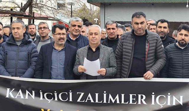 Kahta'da, ABD ve İsrail'in İran'a saldırıları protesto edildi