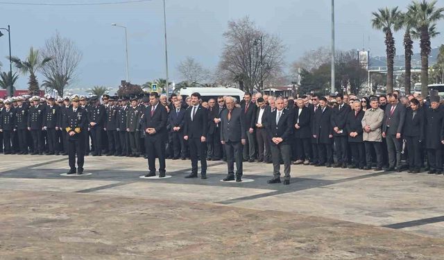 Karadeniz Ereğli'de Çanakkale Zaferi'nin 111. yılı törenle anıldı