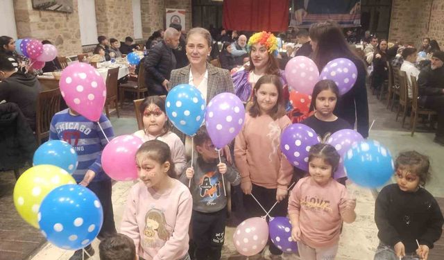 Kaymakam Kan, öksüz ve yetimlerle iftarda buluştu