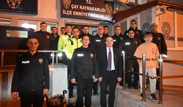 Kaymakam Türker iftarda emniyet mensuplarıyla bir araya geldi