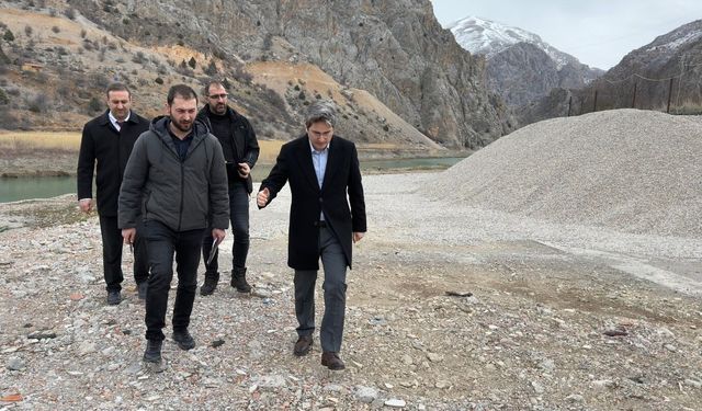 Kemaliye'de planlanan projeler için teknik inceleme başlatıldı