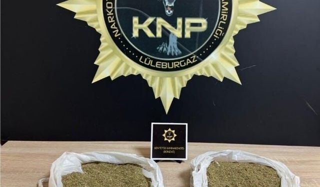 Kırklareli'nde uyuşturucu operasyonu: 1 tutuklama