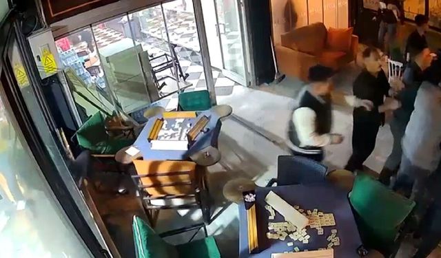 Konya'da gencin hayatını kaybettiği kavga anı kamerada