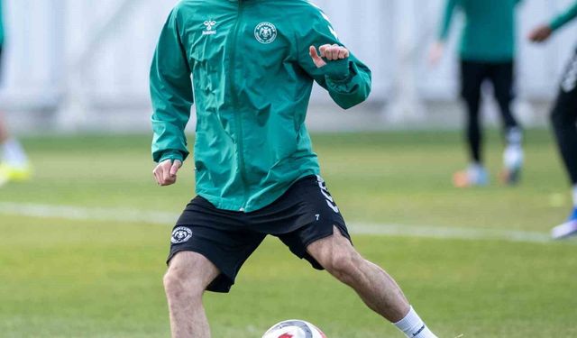 Konyaspor, Eyüpspor maçı hazırlıklarını sürdürüyor