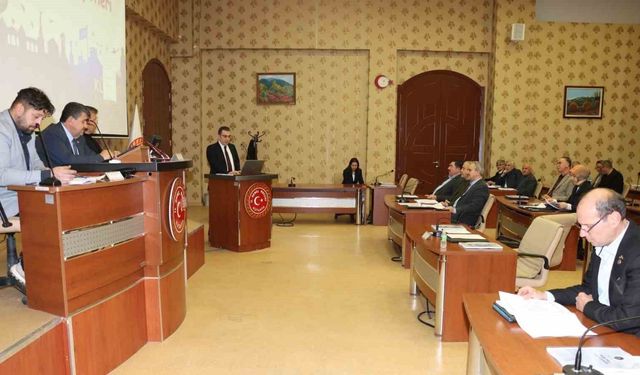 Kütahya İl Genel Meclisi'nin mart ayı oturumları devam ediyor
